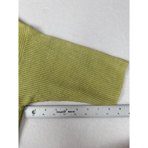 NWT Eileen fisher organic linen slub tunic canary size SP - Picture 6 of 9